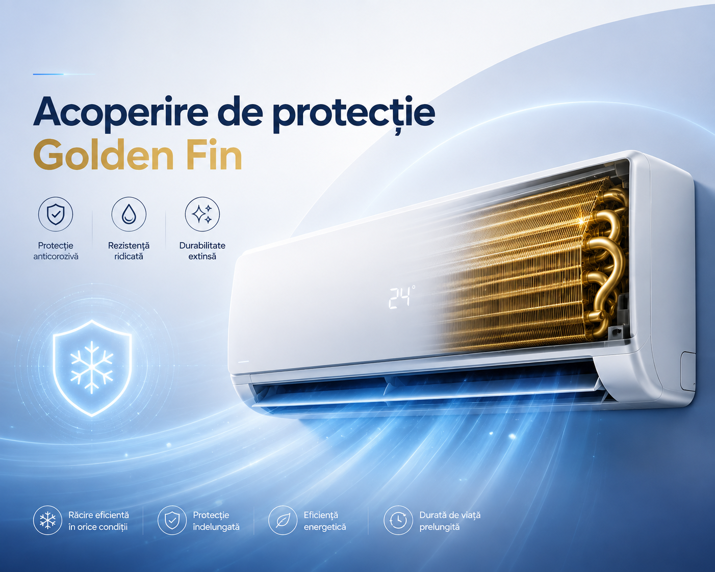 Acoperire de protecție Golden Fin